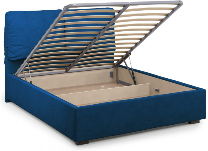 Кровать Trazimeno 140 с подъемным механизмом, Velutto 26