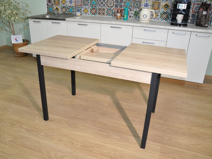 Обеденная группа Колорадо / Стул Х 4 шт. / Дуб Сонома/черный / бид 08