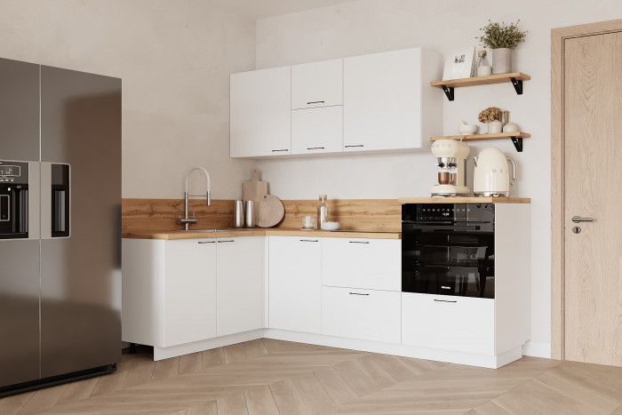 КГ Угловой 1500*2250 (без пм) Эмаль, Белый  Арника РМ в.3