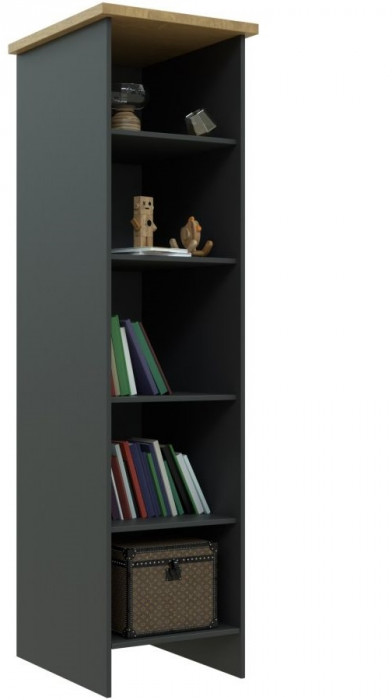 Модульная гостиная "Скандинавия", набор 2 - Антрацит/Дуб наварра