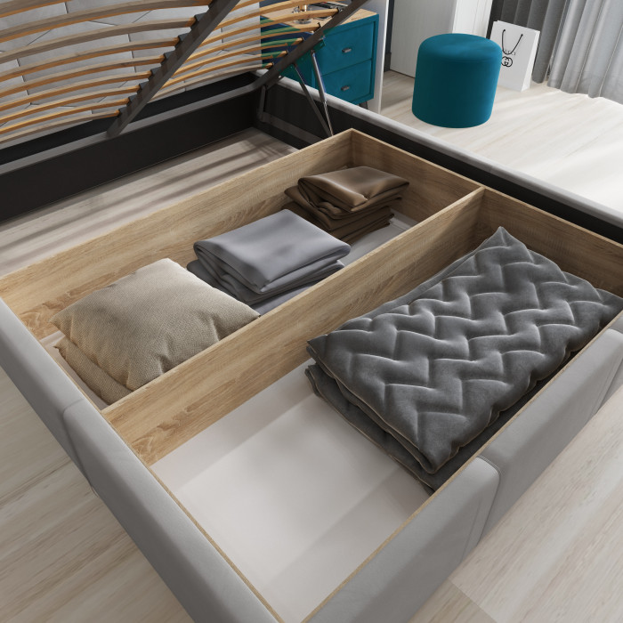 Манука Кровать интерьерная 900 бирюза, ПМ