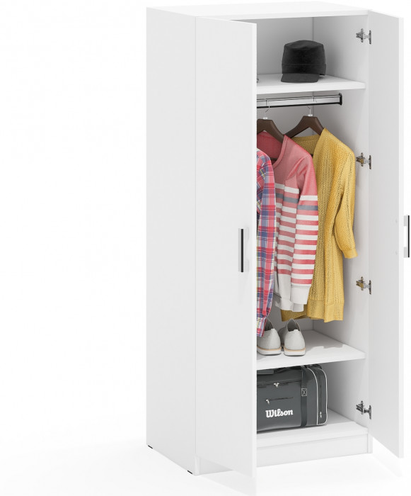 Шкаф С-МД-СК9Ш к компьютерному столу С-МД-СК9, белый шагрень