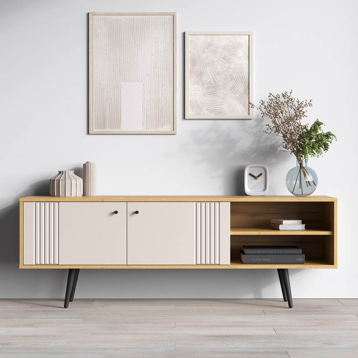 Тумба под ТВ 1500 с нишей Вега Саксония