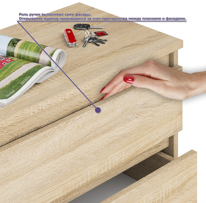 Мори компьютерный стол МС-1 левый + Комод МК1200.4 + Полка 900, дуб сонома