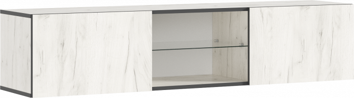 Норд Модульная Гостиная, вариант №1, Дуб крафт белый/Дуб крафт белый