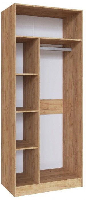 Модульная прихожая "Руэлла", набор 1 - Крафт золотой/Белый