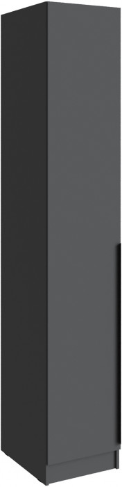 Шкаф Мадрид (0,42), Графит серый