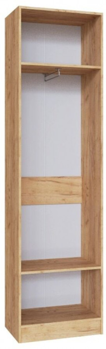 Модульная прихожая "Руэлла", набор 2 - Крафт золотой/Графит