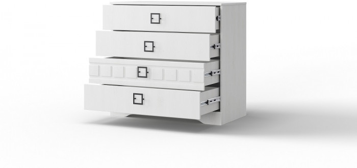 Комод с 4-мя ящиками 