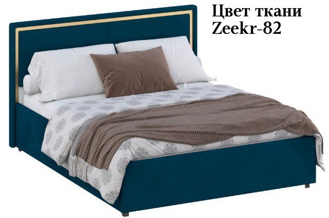 Кровать 160 с подъемным механизмом КРП-431-М-16, Микровелюр Zeekr-82
