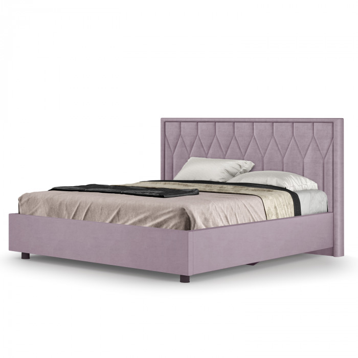 Кровать-10М с подъёмным основанием 1600 лаванда