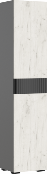 Роджинамиф Пенал 400 (Белый глянец, Дуб Крафт Золотой)