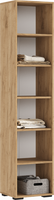 Роджинамиф Пенал 400 (Белый глянец, Дуб Крафт Золотой)