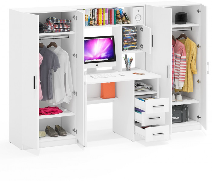 С-МД-СК9 Компоновка № 01, белый шагрень