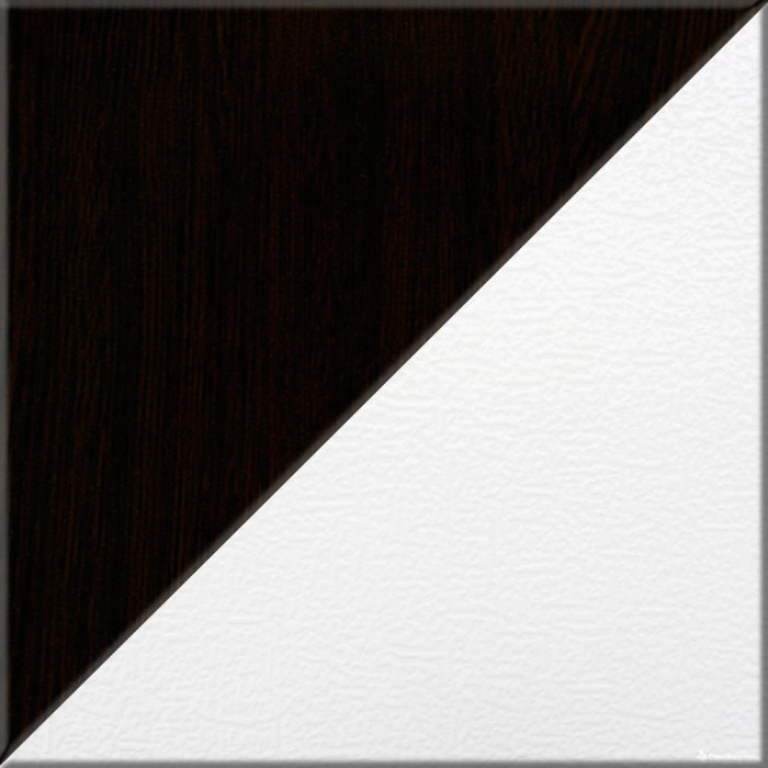 Два стола письменных с надстройкой С-МД-1-09Н, цвет венге/белый шагрень, ШхГхВ 210х57х162 см., НЕ универсальная сборка