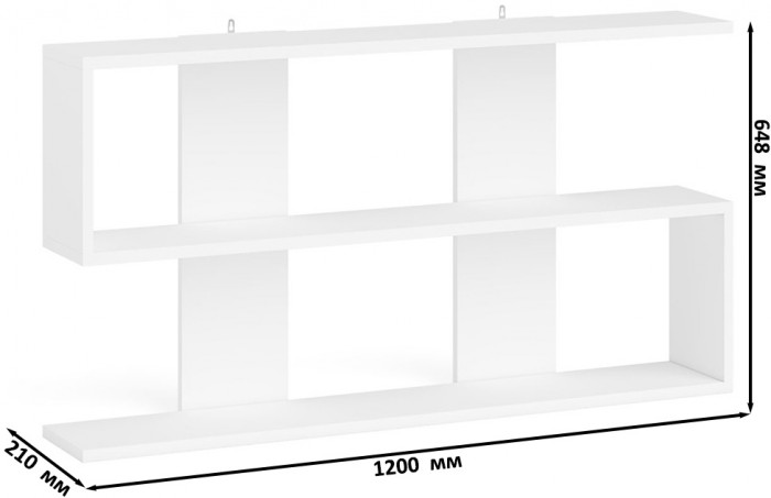 Мори компьютерный стол МС-2 + Шкаф МШ900.1 + Антресоль МА900.1 + Полка 1200, белый