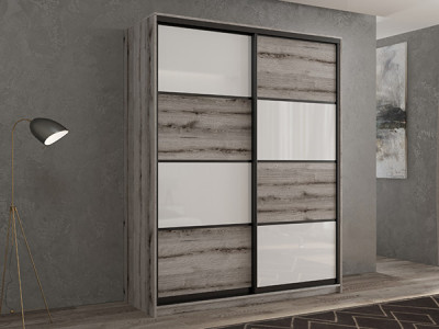 Шкаф-купе Кааппи 14 Эвок Окаменелый 120х45х230 см