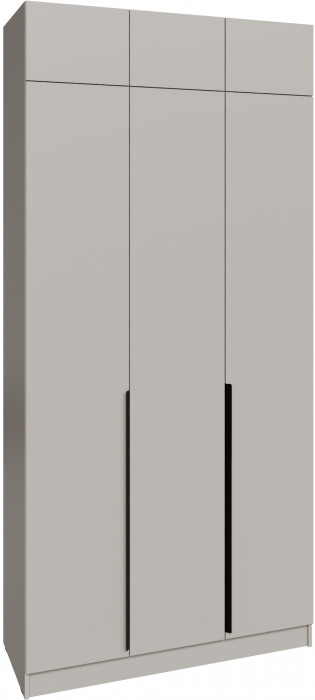 Шкаф 1,2 с антресолью Мадрид, Кашемир