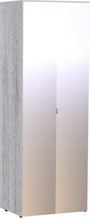 Шкаф для одежды с зеркалами Neo 54, дуб шавиниган