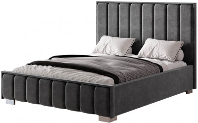 Кровать "Мирабель" КР-16 1,6м под подъемный механизм графит темный