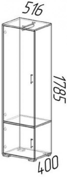 Пекин Пенал, Венге/лоредо