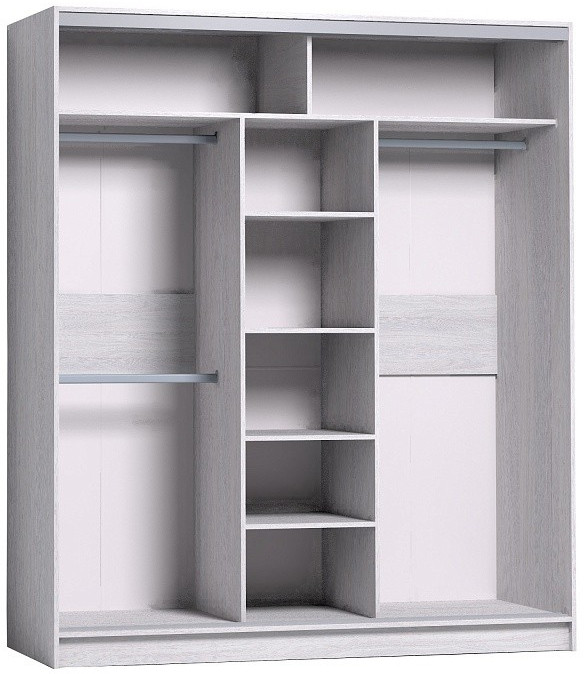 Шкаф-купе Стрике 1800 Ясень Анкор светлый