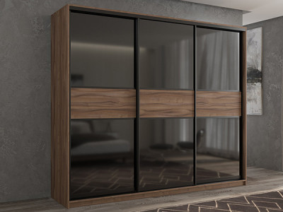 Шкаф-купе Кааппи 12 Орех Тьеполло 210х45х230 см