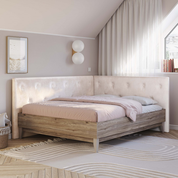 Мягкая накладка "Скандика" (КР-04; КР-09; КР-14; КР-19), Миндаль