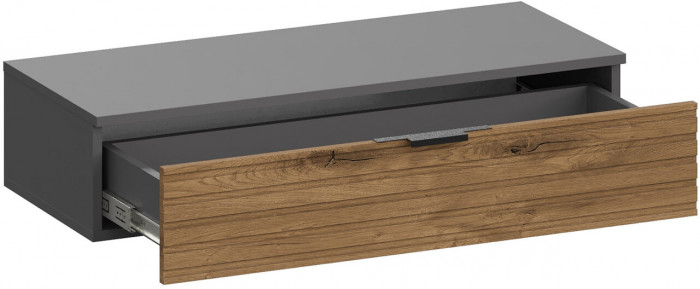 Модульная Прихожая Ома, набор №1, Графит/Дуб Тортуга, Simple 27