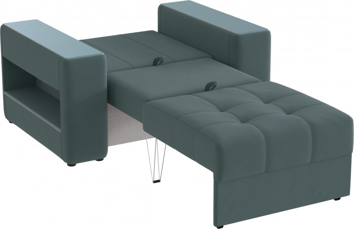 Кресло-кровать "Доро", Серый/МДФ бриз