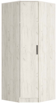 "Фиеста" шкаф угловой (876х2216х876) дуб крафт белый