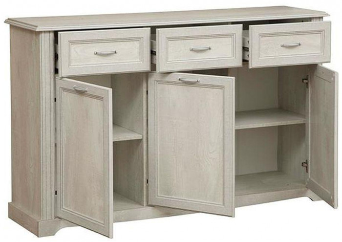 Тумба Сохо 32.13-01 Бетон пайн белый/бетон пайн патина