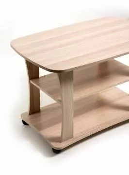 Стол журнальный СЖ-1 ясень шимо светлый