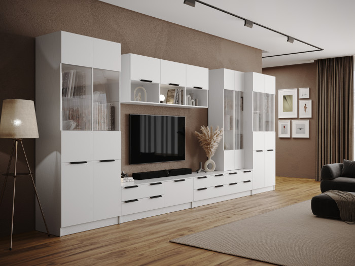 Набор мебели для гостиной "Мадрид", Белый