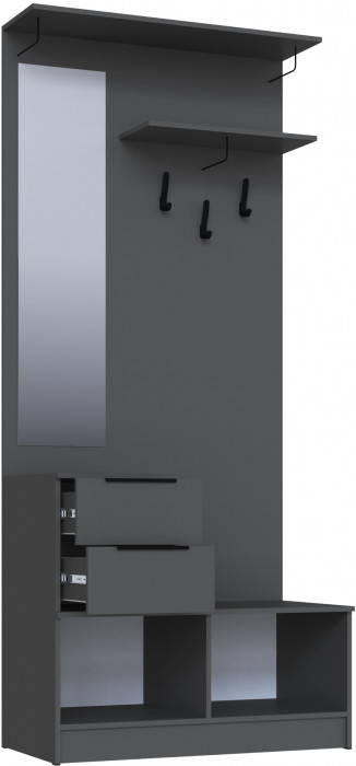 Центральная секция №2 Мадрид (1,0), Графит серый