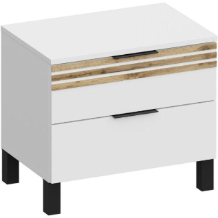 Модульная спальня Нао, набор №4, Дуб вотан (Профиль МДФ Дуб вотан)